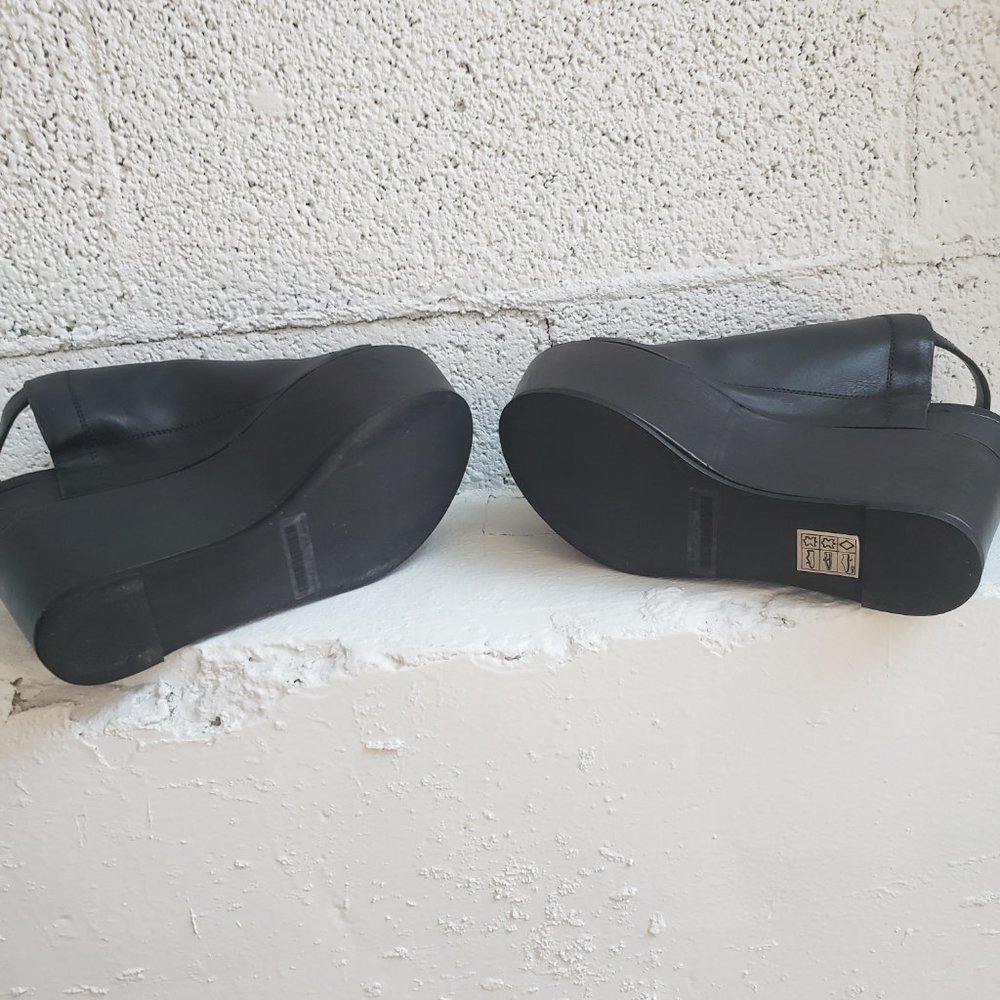 Strategia Black Sling Double Wedge - Picture 5 of 8